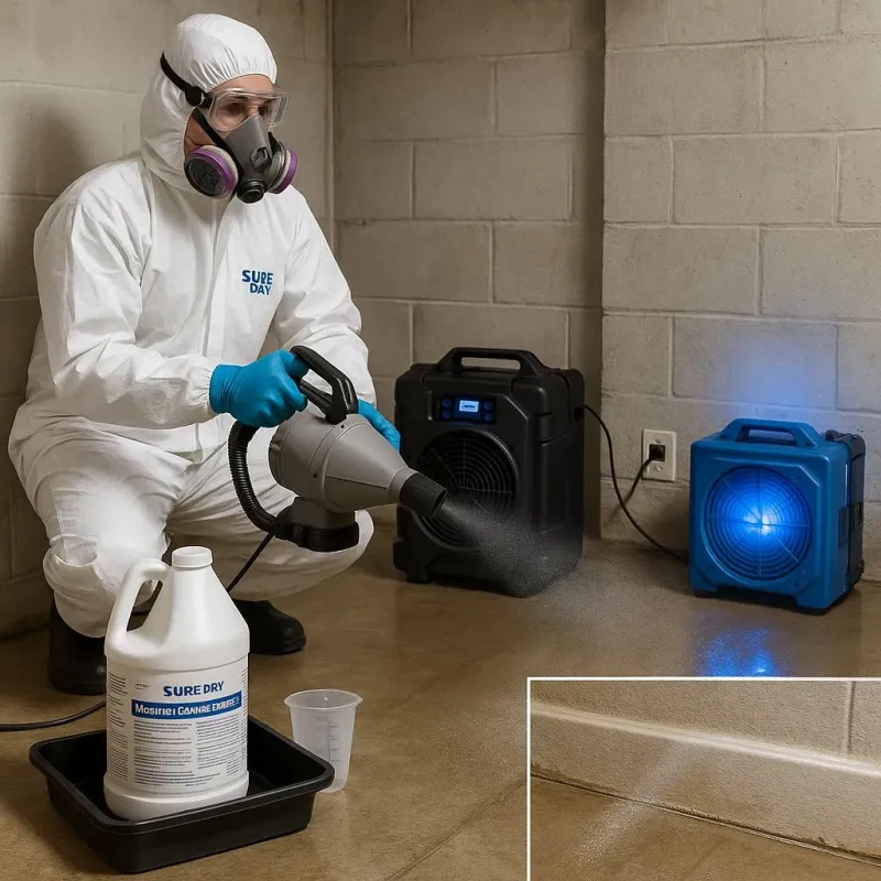 Sanitization and Odor Removal process in Clark County, OH