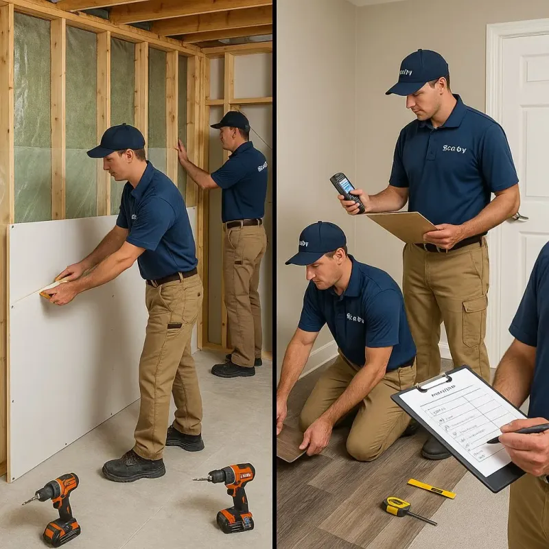 Repairs and Reconstruction process in Clark County, OH